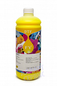Чернила текстильные Colors UM для DTF печати, Fluo Yellow (Флуоресцентный желтый), 1л