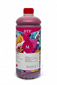 Чернила текстильные Colors UM для DTF печати, Magenta (Пурпурный), 1л