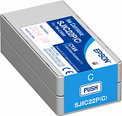 Картридж для EPSON C3500, SJIC22P (С) голубой