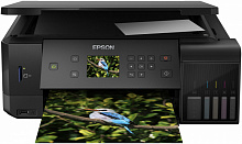 МФУ со струйным принтером EPSON L7160 (5 цв), А4